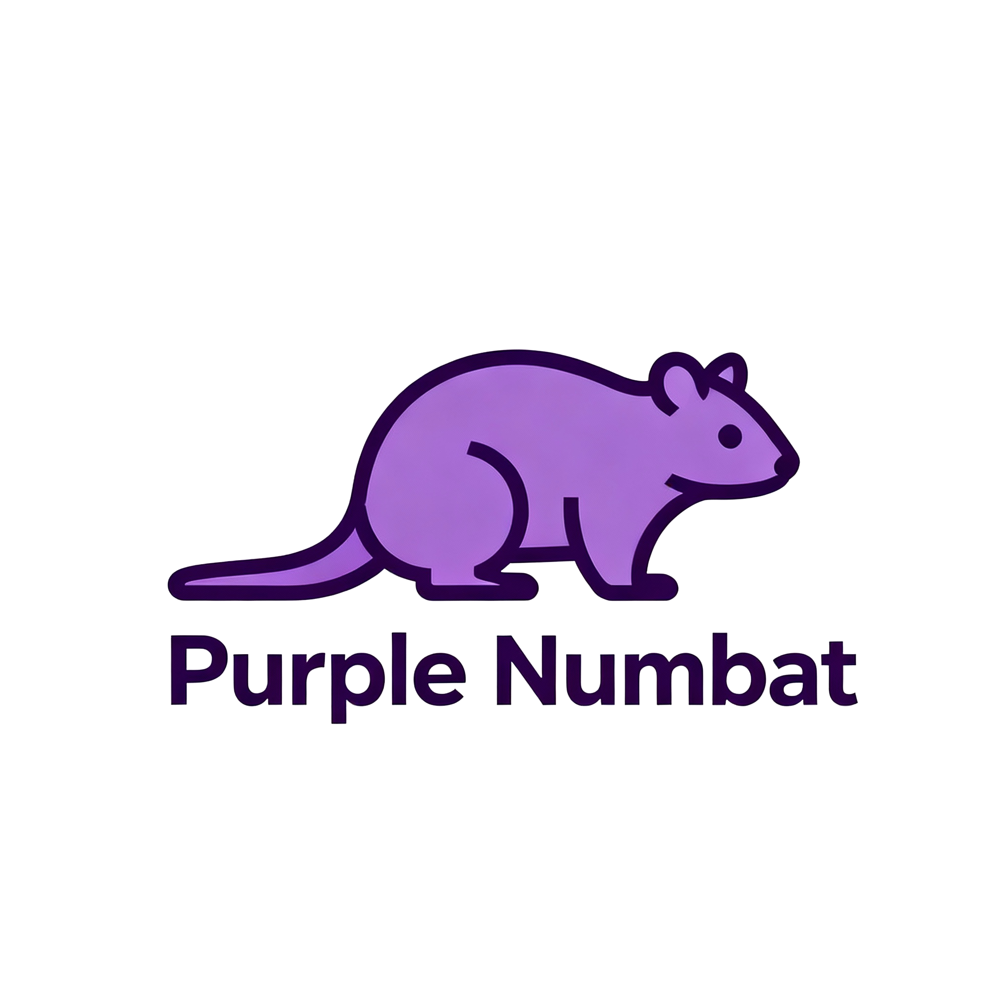 The Purple Numbat mascot